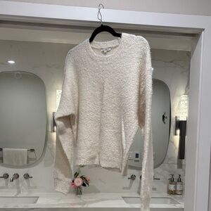 Z Supply Soft Cream Crew Neck Sweater